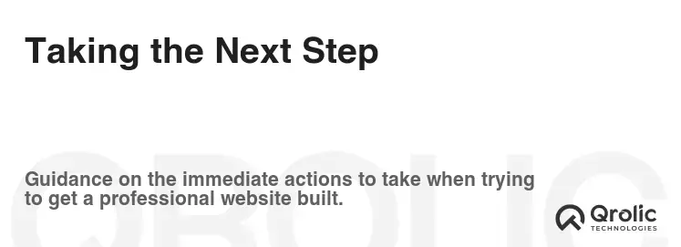 Taking the Next Step Taking the Next Step