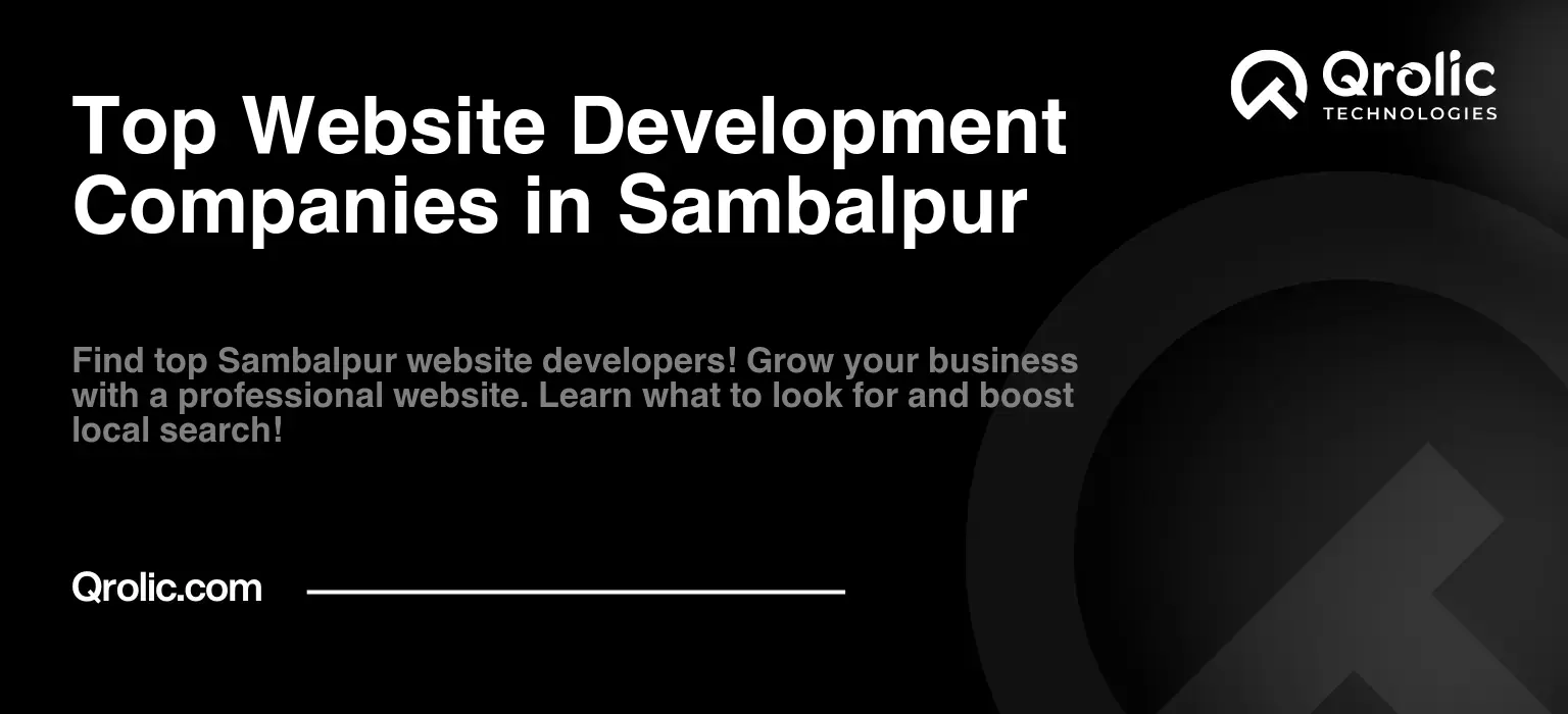 Top Website Development Companies in Sambalpur Top-Website-Development-Companies-in-Sambalpur-Featured-Image