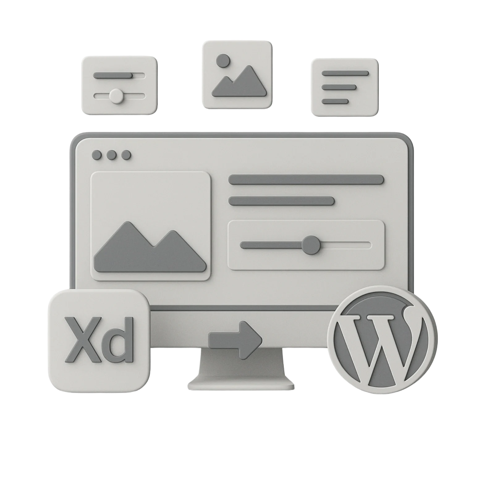 Adobe XD to WordPress Adobe XD to WordPress.webp