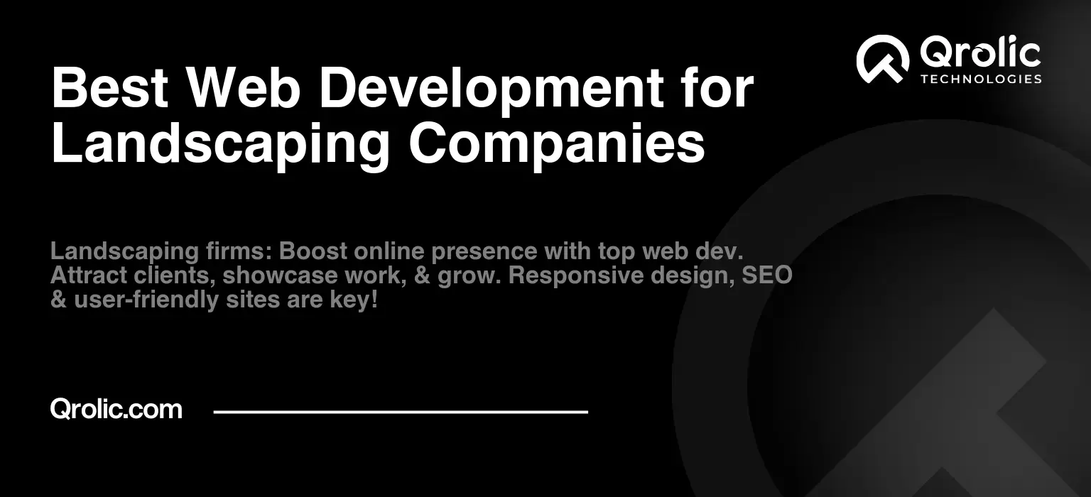 Best Web Development for Landscaping Companies Best-Web-Development-for-Landscaping-Companies-Featured-Image