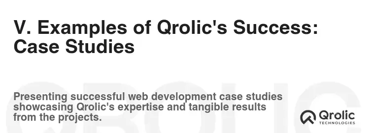 V. Examples of Qrolic's Success: Case Studies