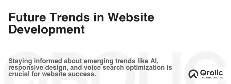 Future Trends in Website Development