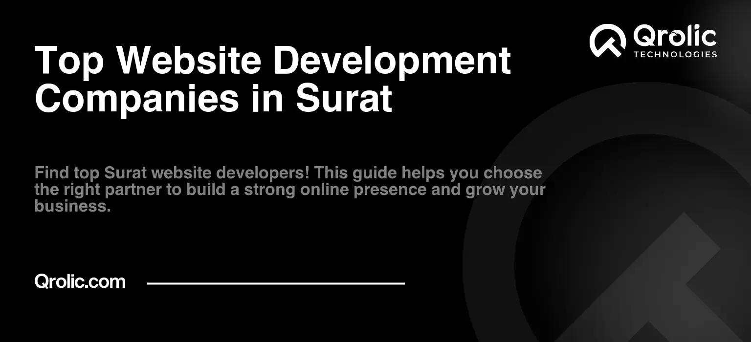 Top Website Development Companies in Surat