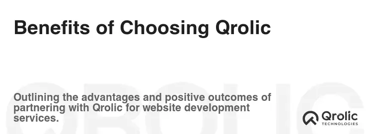 Benefits of Choosing Qrolic