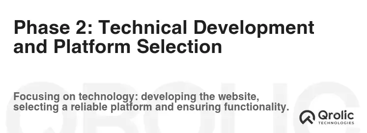 Phase 2: Technical Development and Platform Selection