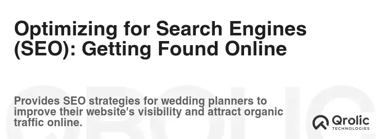 Optimizing for Search Engines (SEO): Getting Found Online