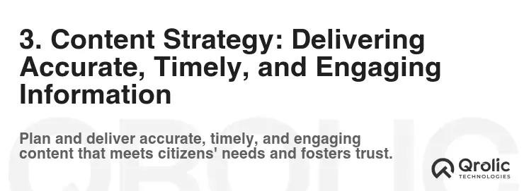 3. Content Strategy: Delivering Accurate, Timely, and Engaging Information