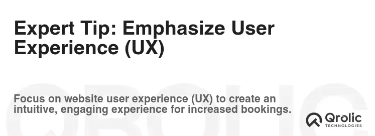 Expert Tip: Emphasize User Experience (UX)
