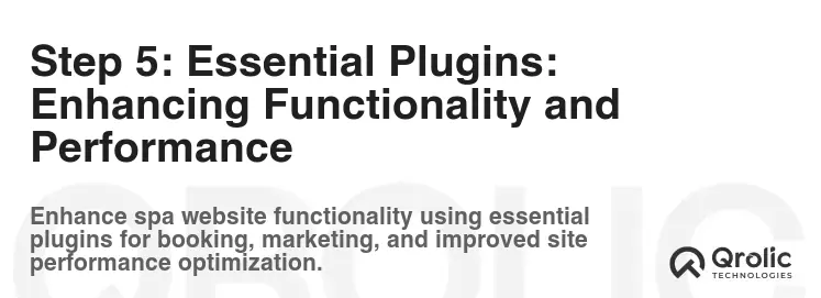 Step 5: Essential Plugins: Enhancing Functionality and Performance