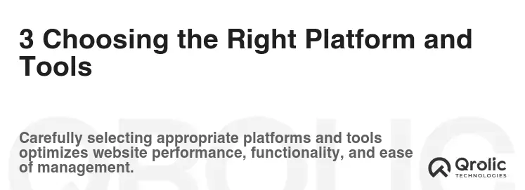 3 Choosing the Right Platform and Tools
