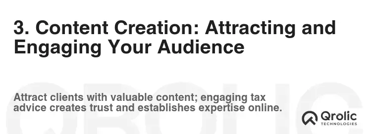 3. Content Creation: Attracting and Engaging Your Audience 3. Content Creation: Attracting and Engaging Your Audience
