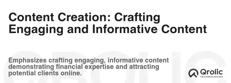 Content Creation: Crafting Engaging and Informative Content Content Creation: Crafting Engaging and Informative Content