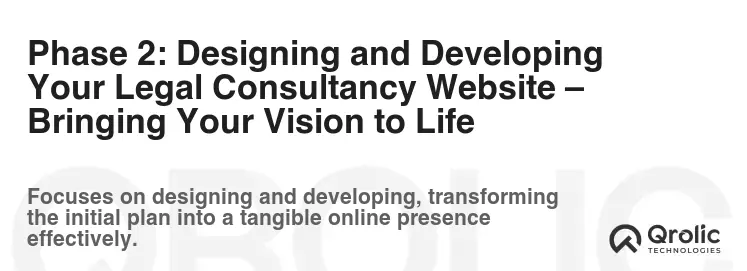 Phase 2: Designing and Developing Your Legal Consultancy Website – Bringing Your Vision to Life