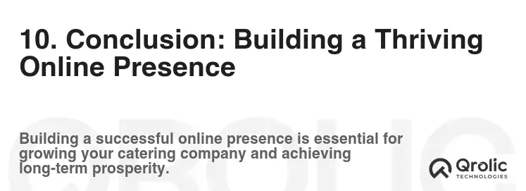 10. Conclusion: Building a Thriving Online Presence