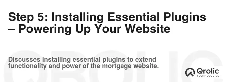 Step 5: Installing Essential Plugins – Powering Up Your Website Step 5: Installing Essential Plugins – Powering Up Your Website