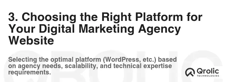 3. Choosing the Right Platform for Your Digital Marketing Agency Website