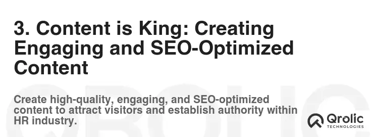 3. Content is King: Creating Engaging and SEO-Optimized Content 3. Content is King: Creating Engaging and SEO-Optimized Content