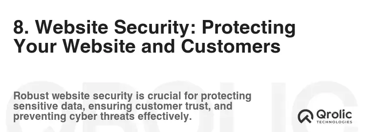 8. Website Security: Protecting Your Website and Customers 8. Website Security: Protecting Your Website and Customers