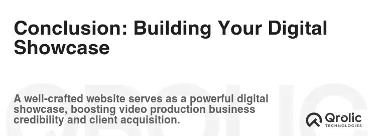 Conclusion: Building Your Digital Showcase Conclusion: Building Your Digital Showcase