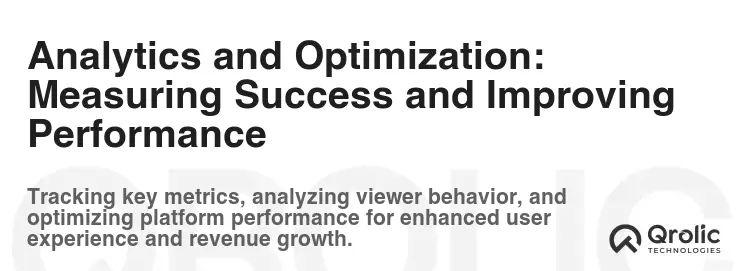 Analytics and Optimization: Measuring Success and Improving Performance Analytics and Optimization: Measuring Success and Improving Performance