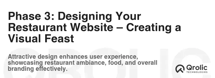 Phase 3: Designing Your Restaurant Website – Creating a Visual Feast