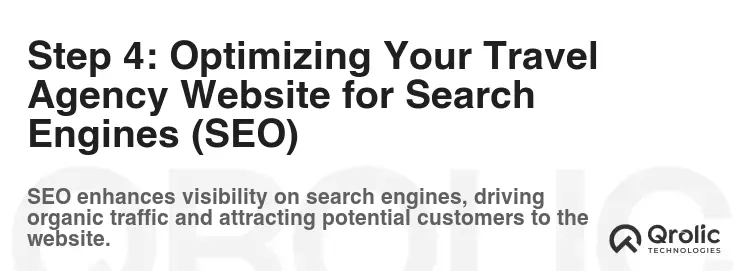 Step 4: Optimizing Your Travel Agency Website for Search Engines (SEO)