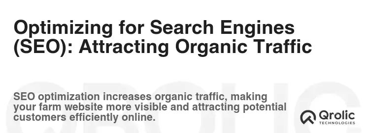 Optimizing for Search Engines (SEO): Attracting Organic Traffic Optimizing for Search Engines (SEO): Attracting Organic Traffic