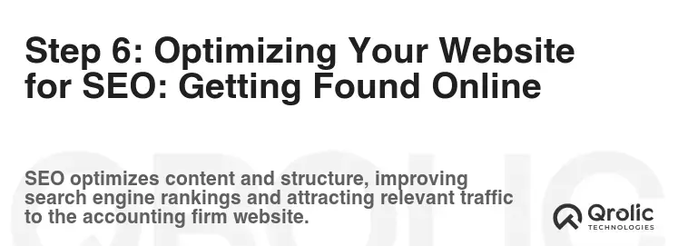 Step 6: Optimizing Your Website for SEO: Getting Found Online
