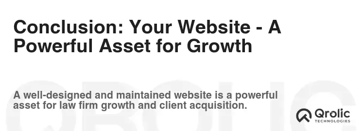 Conclusion: Your Website - A Powerful Asset for Growth Conclusion: Your Website - A Powerful Asset for Growth