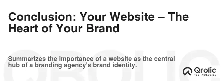 Conclusion: Your Website – The Heart of Your Brand