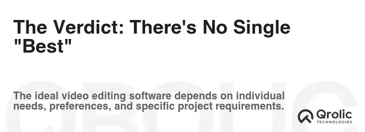 The Verdict: There's No Single "Best"