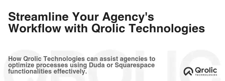 Streamline Your Agency's Workflow with Qrolic Technologies