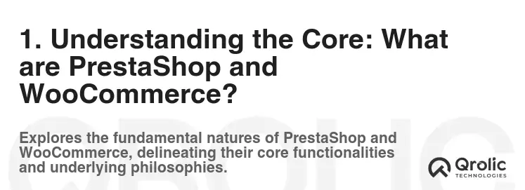1. Understanding the Core: What are PrestaShop and WooCommerce?
