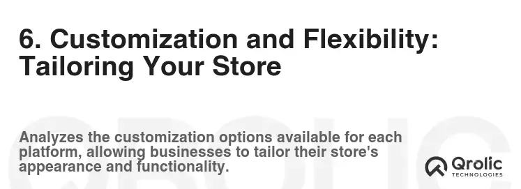 6. Customization and Flexibility: Tailoring Your Store