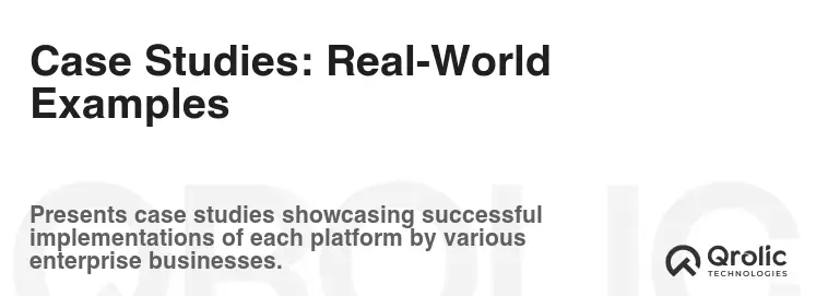 Case Studies: Real-World Examples