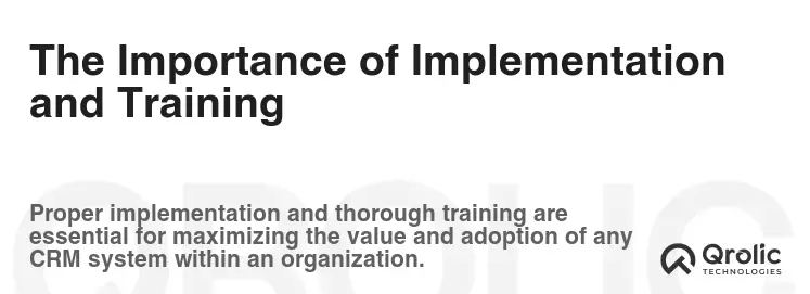 The Importance of Implementation and Training