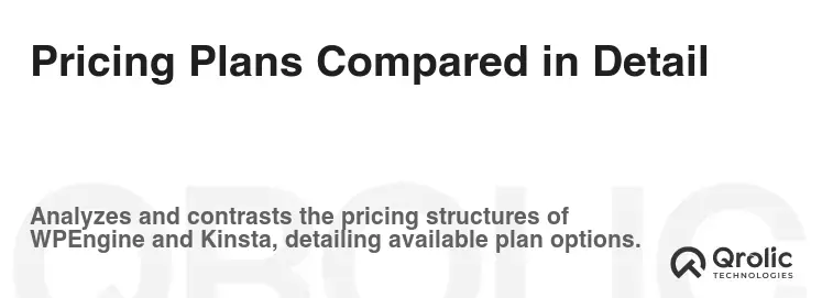 Pricing Plans Compared in Detail Pricing Plans Compared in Detail