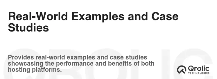 Real-World Examples and Case Studies Real-World Examples and Case Studies