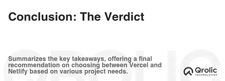 Conclusion: The Verdict