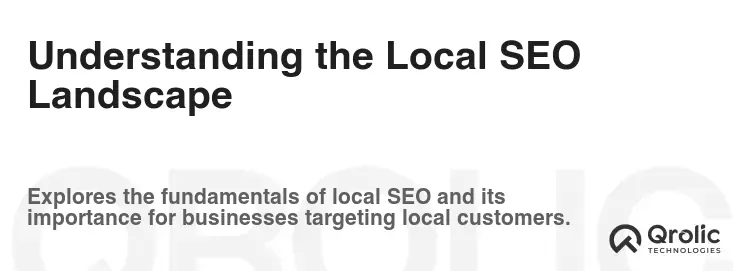 Understanding the Local SEO Landscape