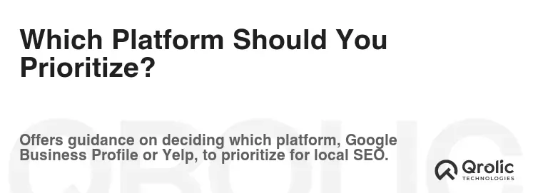 Which Platform Should You Prioritize?