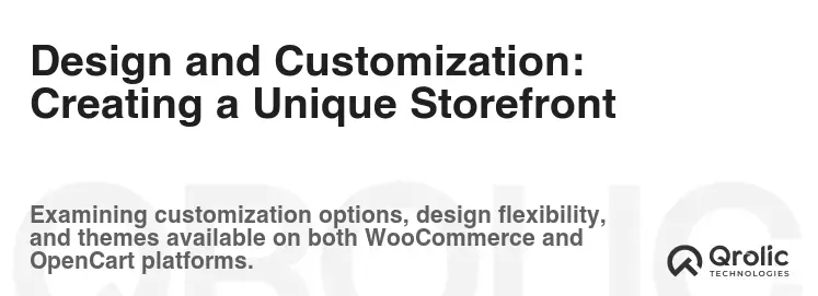Design and Customization: Creating a Unique Storefront Design and Customization: Creating a Unique Storefront