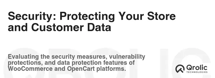 Security: Protecting Your Store and Customer Data Security: Protecting Your Store and Customer Data