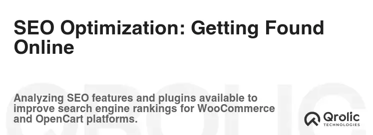 SEO Optimization: Getting Found Online SEO Optimization: Getting Found Online