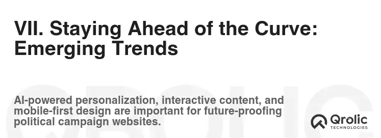VII. Staying Ahead of the Curve: Emerging Trends VII. Staying Ahead of the Curve: Emerging Trends