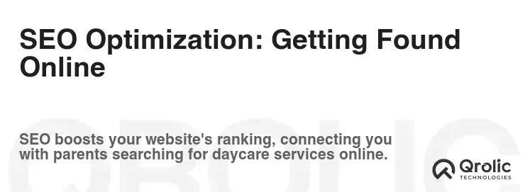 SEO Optimization: Getting Found Online