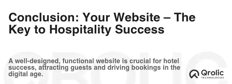 Conclusion: Your Website – The Key to Hospitality Success