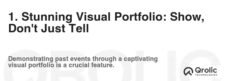 1. Stunning Visual Portfolio: Show, Don't Just Tell