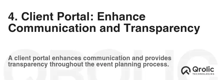 4. Client Portal: Enhance Communication and Transparency