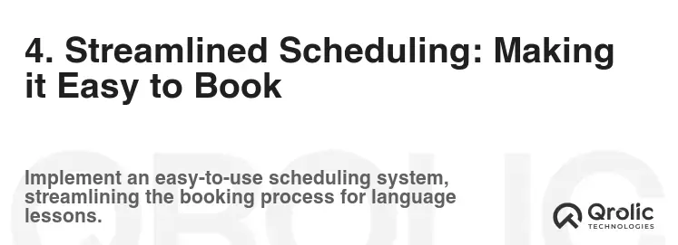 4. Streamlined Scheduling: Making it Easy to Book 4. Streamlined Scheduling: Making it Easy to Book